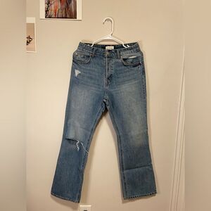 H&M high Rise Mom Jeans 🤍